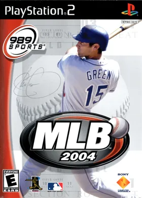 MLB 2004 box cover front